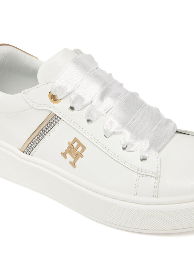 Tommy Hilfiger Αθλητικά Tommy Hilfiger Low Cut Lace UP T4A9-33933-0206X048 Λευκό