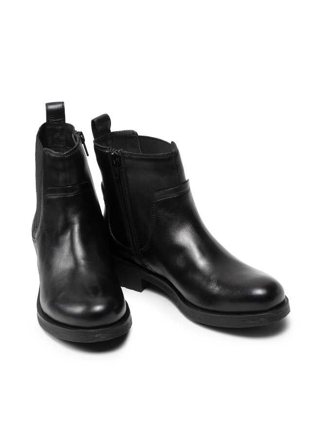 Geox Bokacsizma Geox D Rawelle A D166RA-000TU C9999 Fekete