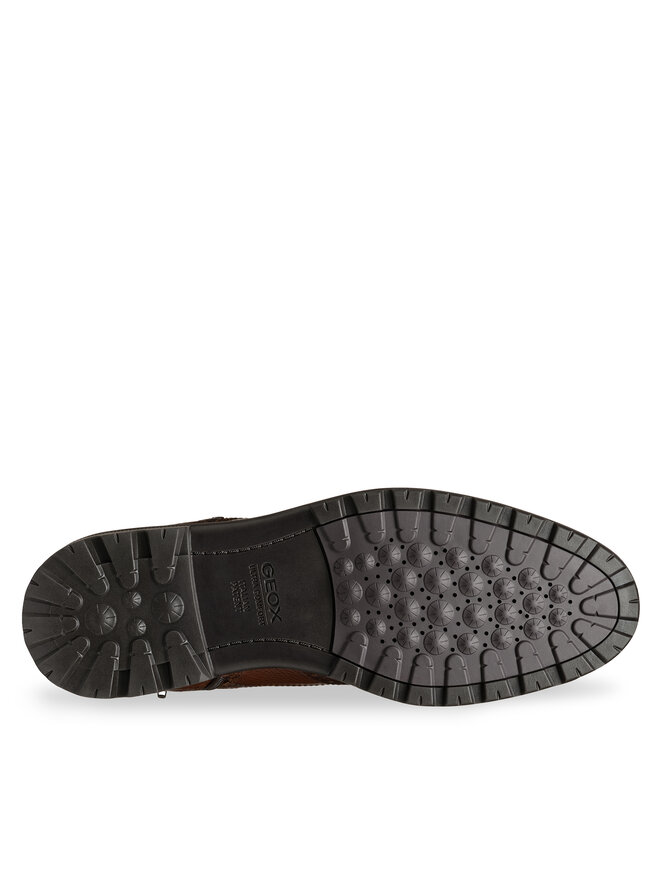 Geox Schnürschuhe Geox U Walk Pleasure C U46HAB 00064 C6002 Braun
