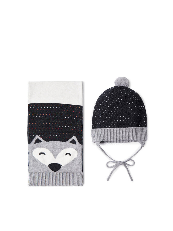 Mayoral Gorro y bufanda Mayoral 10279 Negro