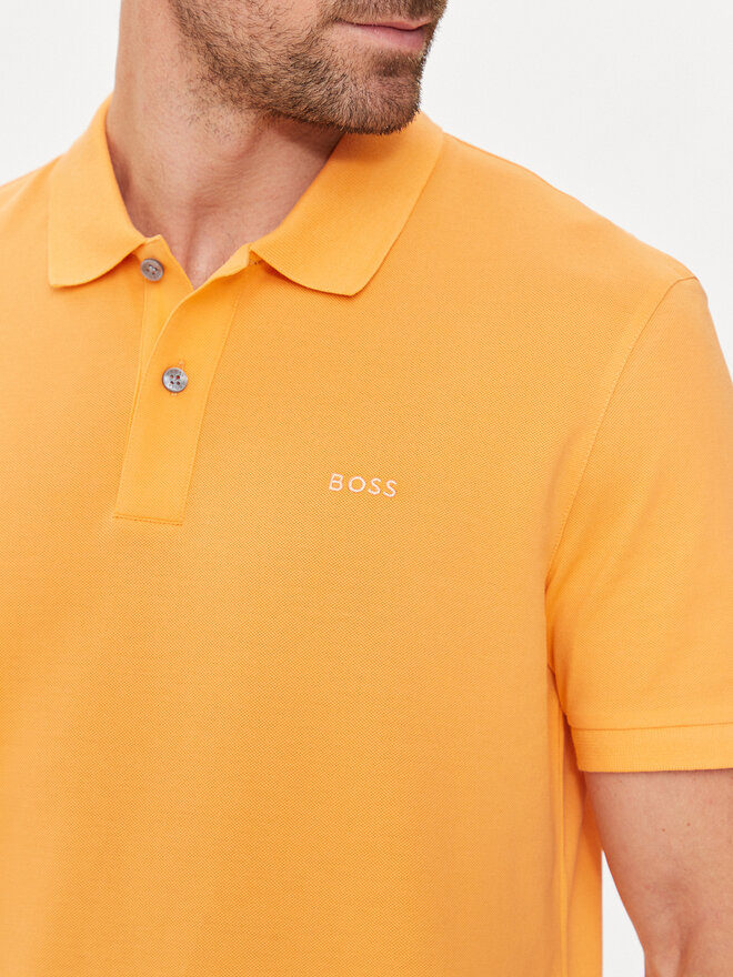 BOSS BOSS Polo Pallas 50468301 Amarillo Regular Fit
