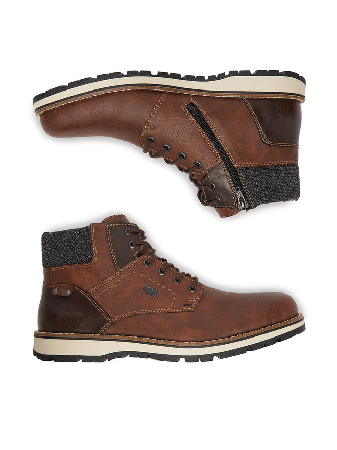 Rieker Schnürschuhe Rieker CEO-38434-26 Braun