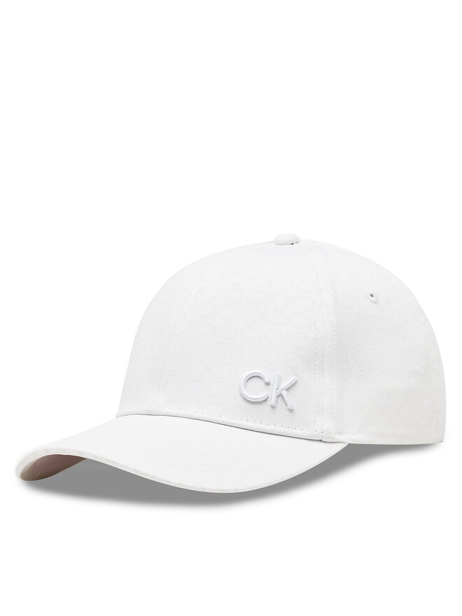 Calvin Klein Czapka z daszkiem Calvin Klein K60K611999 Biały