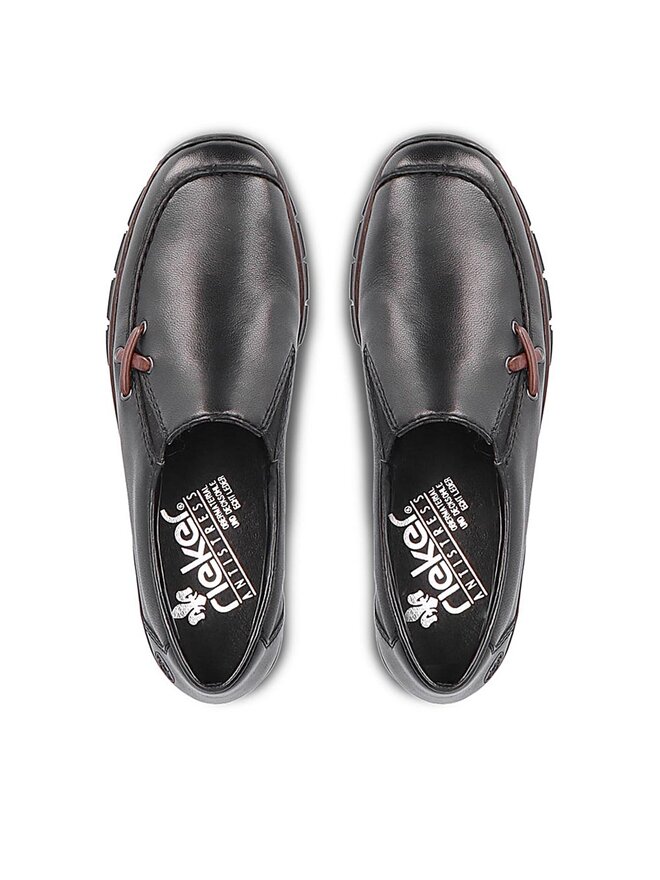 Rieker Halbschuhe Rieker 53783-00 Schwarz