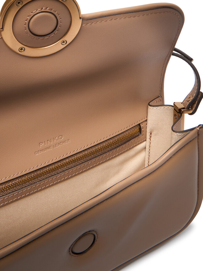 PINKO Geantă PINKO Love Box Baguette Al 25-26 PLTT 105083 A26L Maro