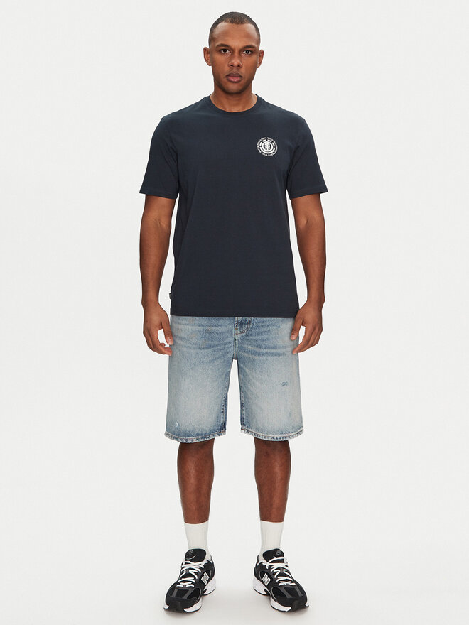 Element Element T-shirt ELYZT00490 Tamnoplava Regular Fit