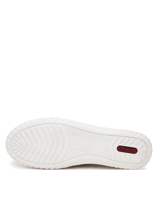 Rieker Sneakersy Rieker N0901-62 Złoty