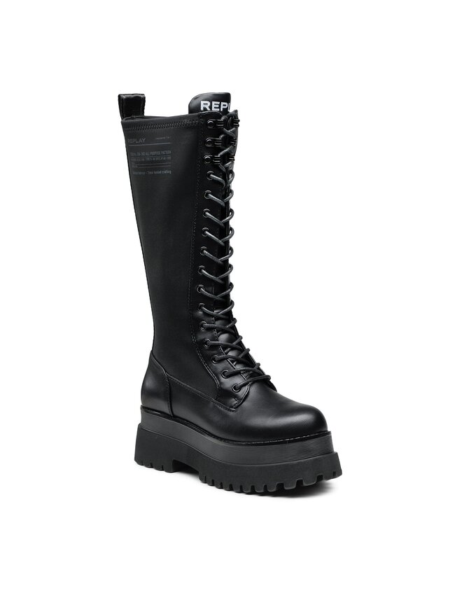 REPLAY Stiefel Replay Any Combat GWL72 .000.C0001T Schwarz
