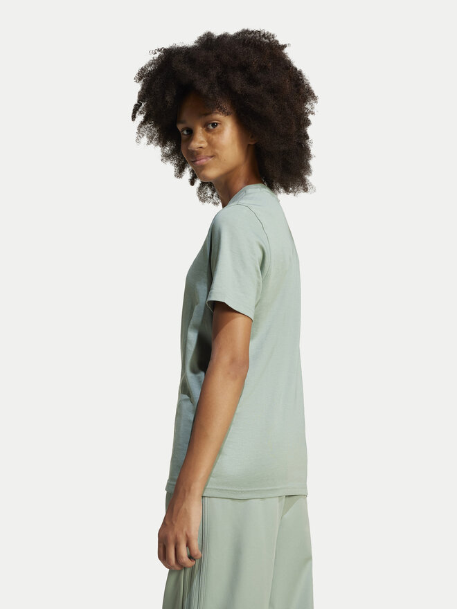 adidas adidas Marškinėliai JC8418 Žalia Regular Fit