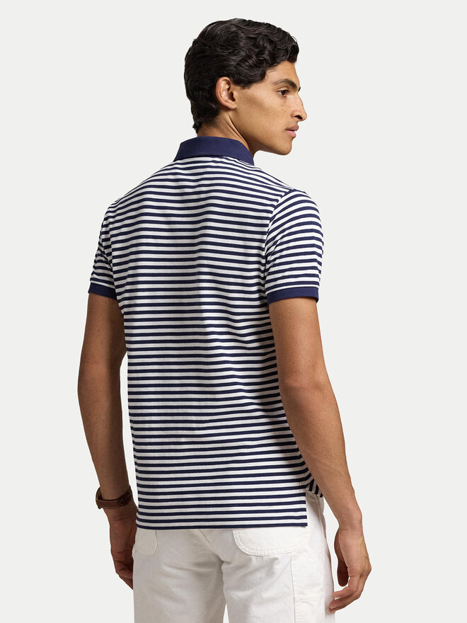 Polo Ralph Lauren Polo Ralph Lauren Поло 710956682001 Cиній Custom Slim Fit
