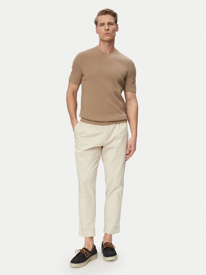 JOOP! Jeans JOOP! Jeans T-Shirt Sandero 30101597 Hellbeige Regular Fit