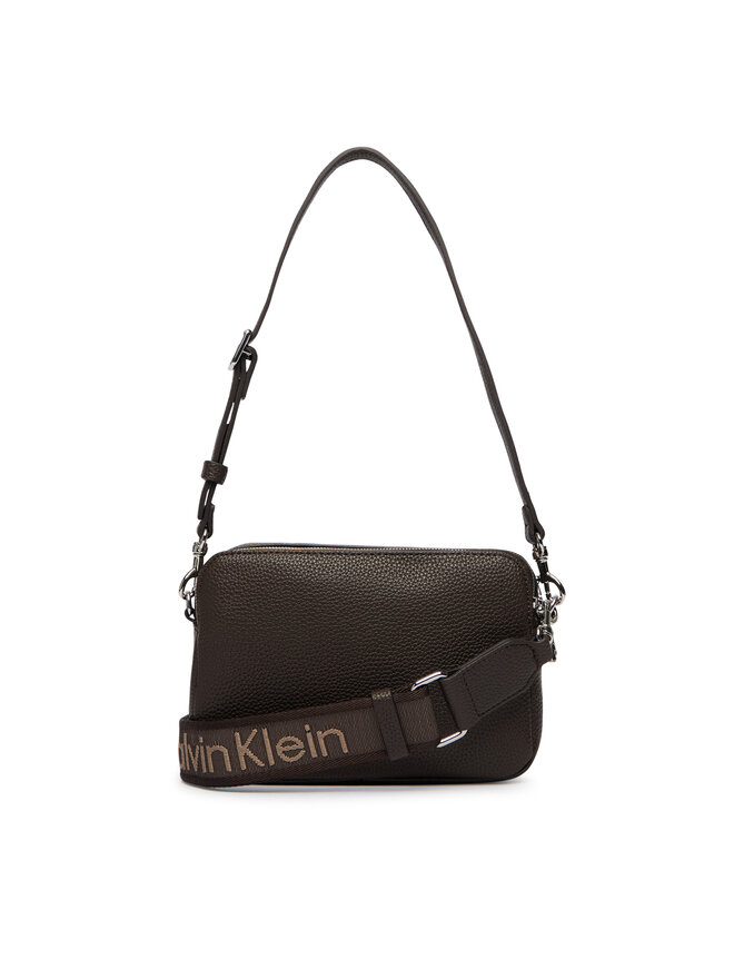 Calvin Klein Handtasche Calvin Klein Webbing 2X Strap Camera Bag LV04F3656G Rot