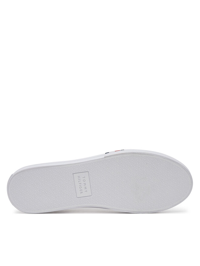 Tommy Hilfiger Αθλητικά Tommy Hilfiger Th Hi Vulc Street Lth Patch FM0FM05312 Λευκό