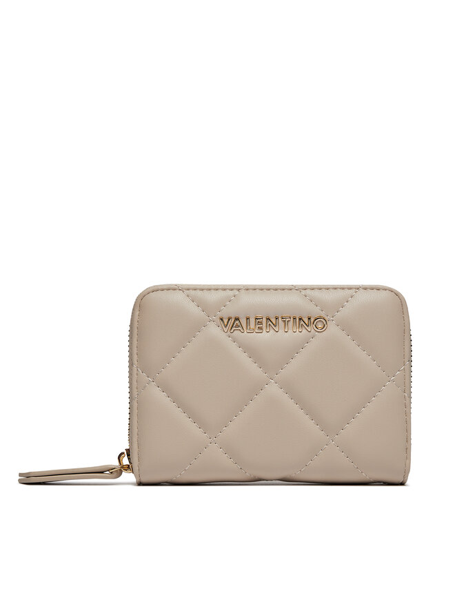 Valentino Голям дамски портфейл Valentino Ocarina VPS3KK137R Екрю
