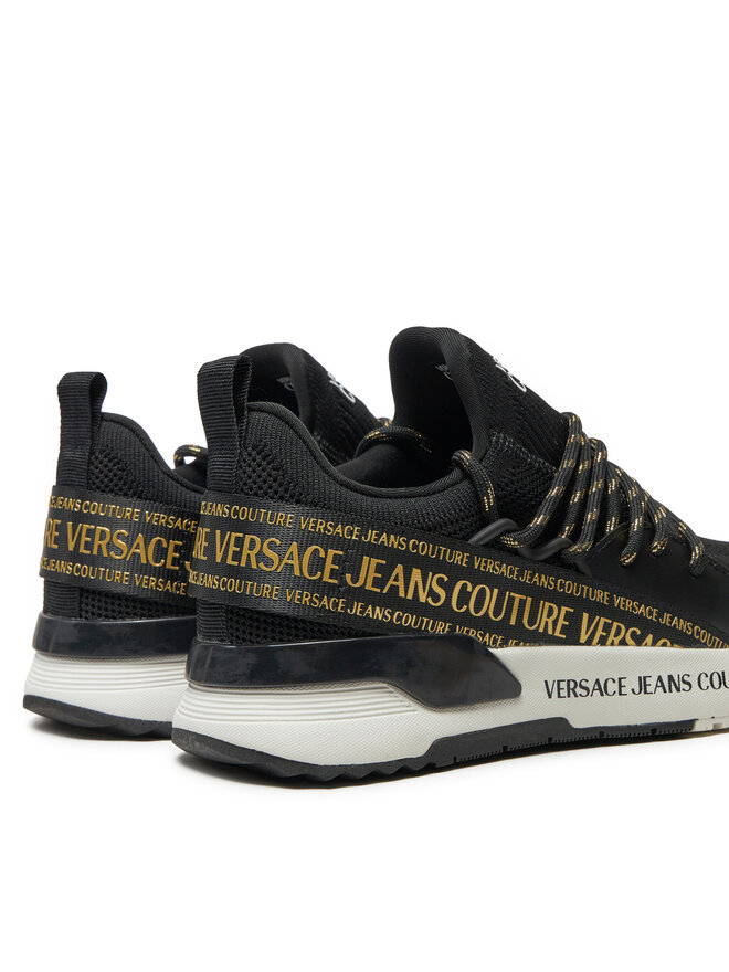 Versace Jeans Couture Sneakersy Versace Jeans Couture 76VA3SA8 Czarny