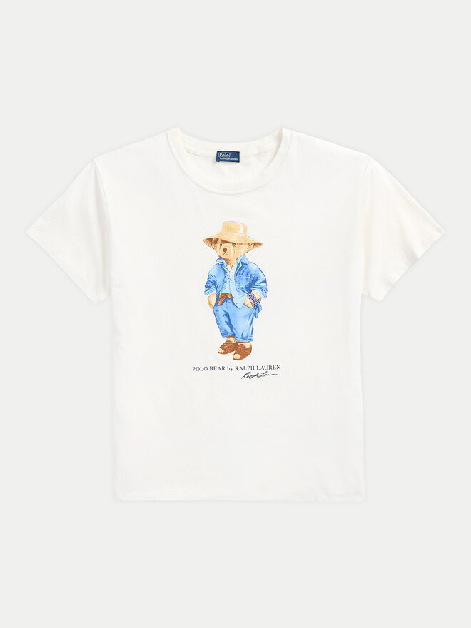 Polo Ralph Lauren Polo Ralph Lauren Camiseta 211959104 Blanco Regular Fit