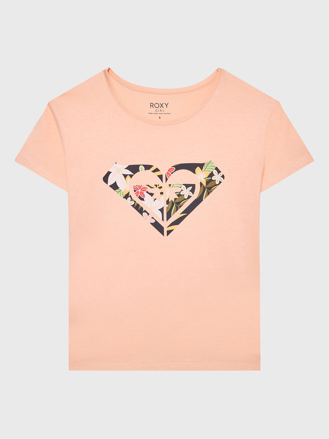 Roxy Roxy Póló Day And Night ERGZT03954 Narancssárga Regular Fit