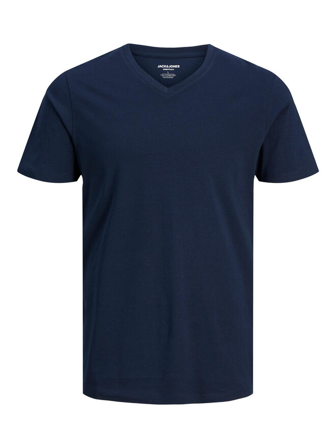 Jack&Jones Jack&Jones Marškinėliai Basic 12156102 Tamsiai mėlyna Standard Fit