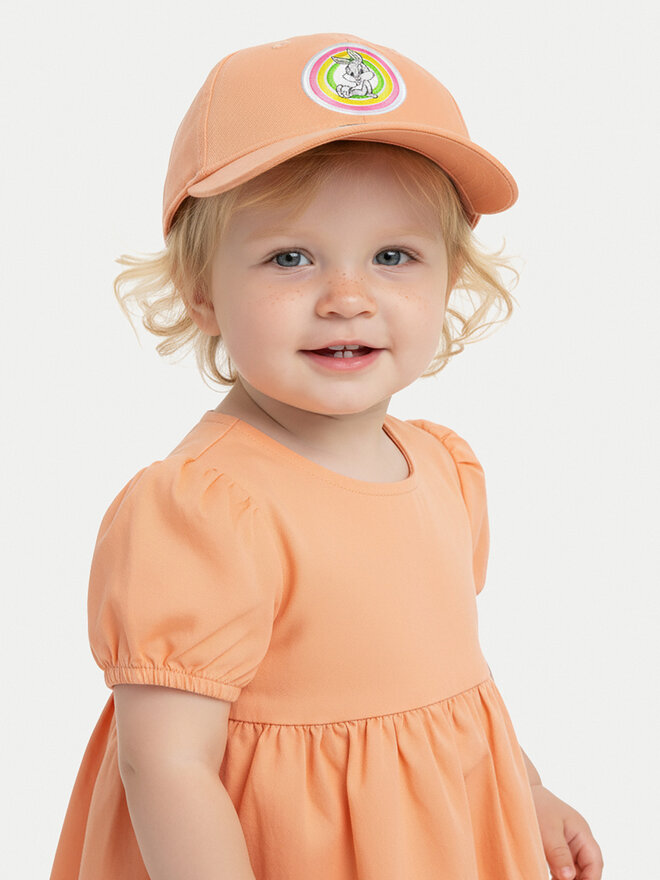 New Era Czapka z daszkiem New Era Kids Pastel Lt 940 Bugs 60435021 Pomarańczowy