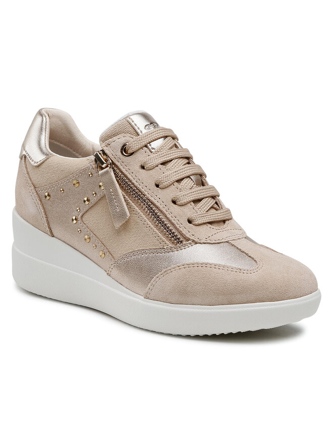 Basket compensee geox femme sales