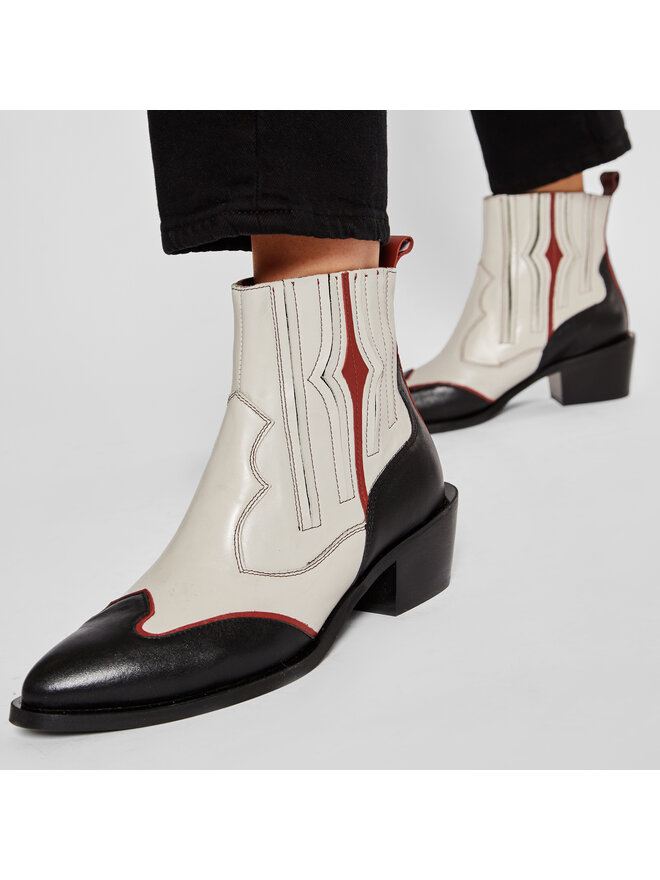 Eva Minge Stiefeletten Eva Minge EM-34-05-000548 Weiß