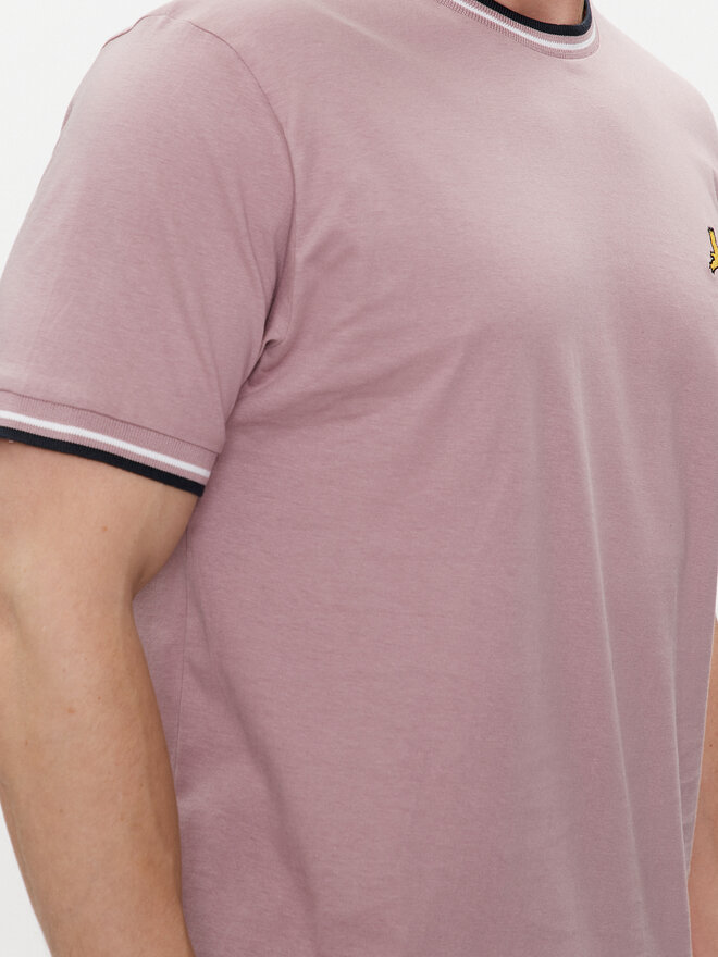 Brave Soul Brave Soul Camiseta MTS-149FEDERERF Rosa Straight Fit