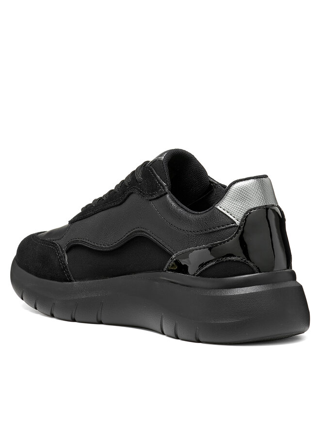 Geox Sneakers Geox D Plummery D65YNA 5422 C9999 Schwarz