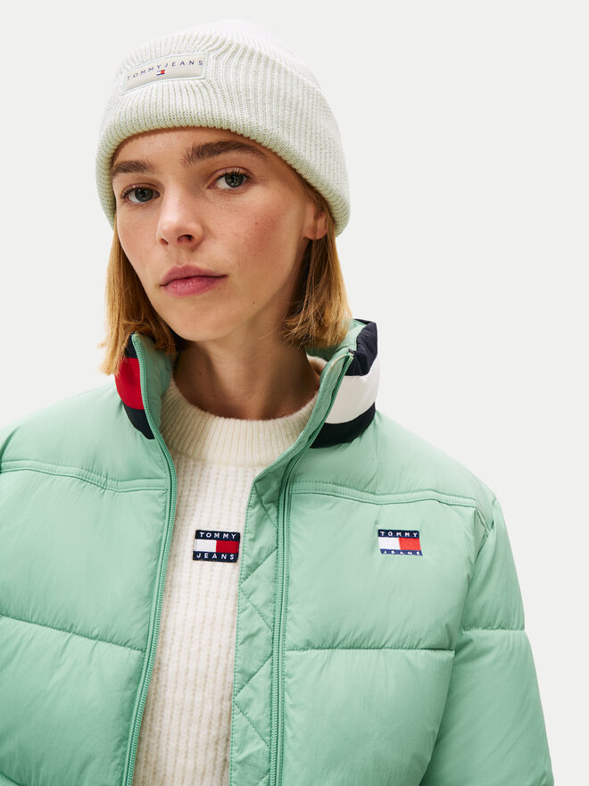 Tommy Jeans Čepice Tommy Jeans Tjw Linear Beanie AW0AW17913 Bílá