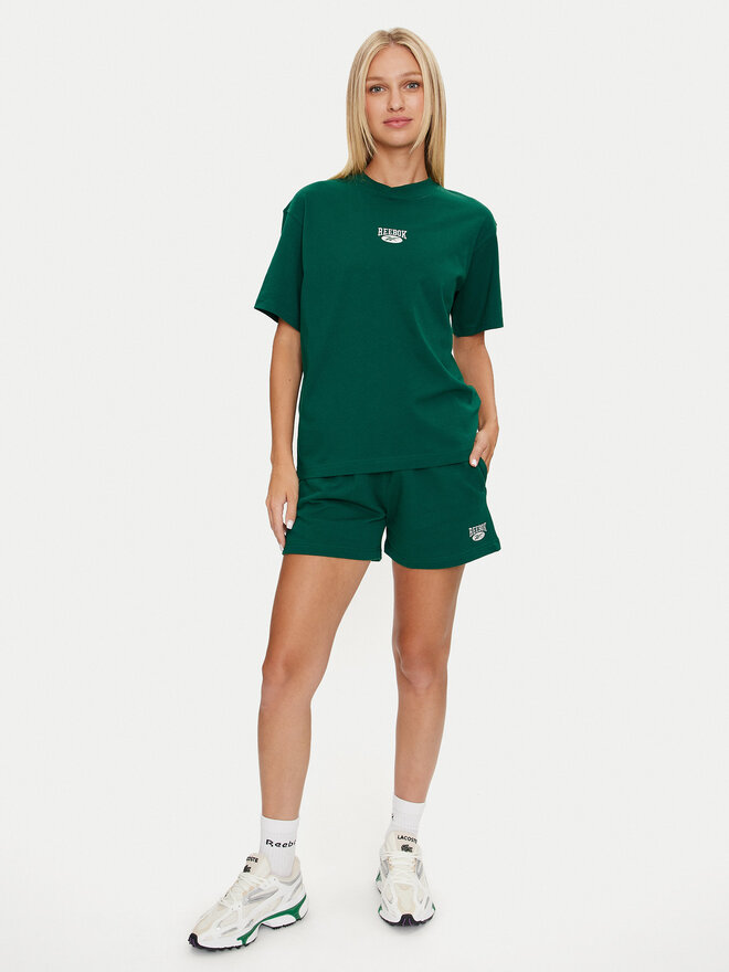 Reebok Reebok Marškinėliai Cl Ae Archive Sm Logo Tee 100076222 Žalia Regular Fit
