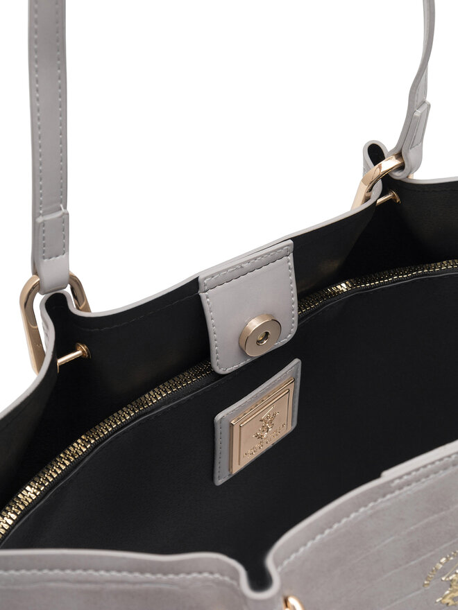 Beverly Hills Polo Club Сак Beverly Hills Polo Club BHPC-W-01-A23 Сив