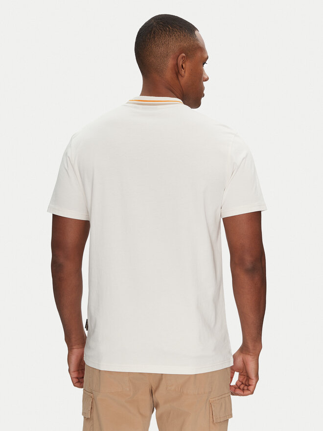 Napapijri Napapijri T-Shirt S-Murlo NP0A4IEJN1A1 Weiß Regular Fit