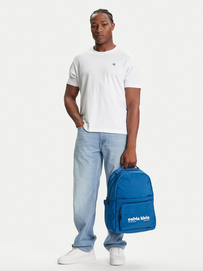 Calvin Klein Jeans Ruksak Calvin Klein Jeans Ckj Graphic Ck Multi Funct Backp LV04G3162G Tmavomodrá