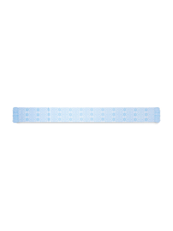 2005 Schal 2005 Folkcore Scarf Blau