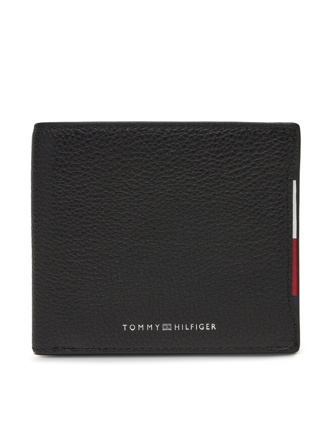 Tommy Hilfiger Pánska peňaženka Tommy Hilfiger Central Cc And Coin AM0AM13514 Čierna