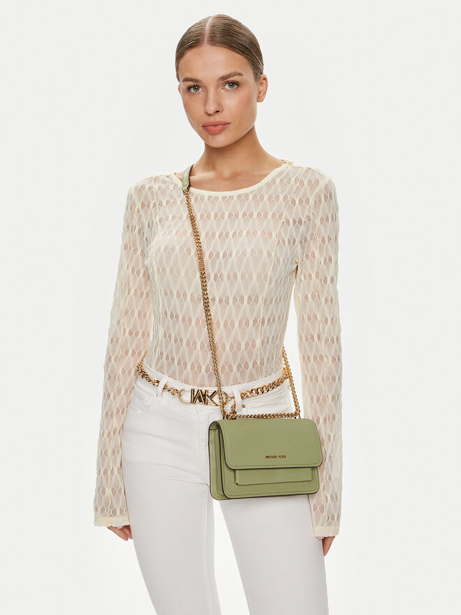 Сумка MICHAEL Michael Kors Claire 32T4GC7C1T Зелений | evzuttya.com.ua