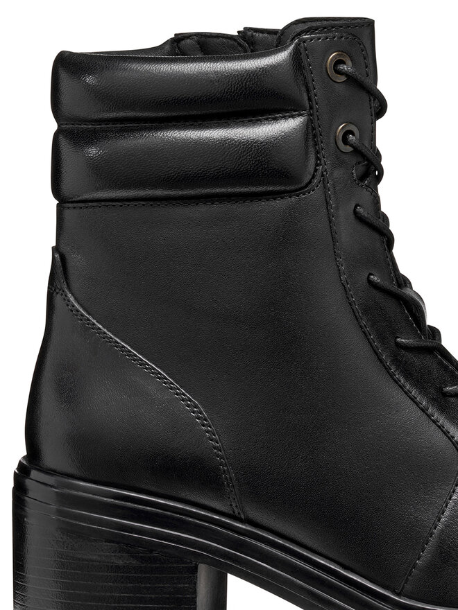 Geox Μποτάκια Geox D Damiana D56QCC 043TU C9999 Μαύρο
