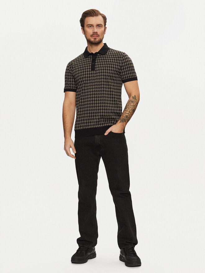 KARL LAGERFELD KARL LAGERFELD Poloshirt 745084 551202 Schwarz Regular Fit