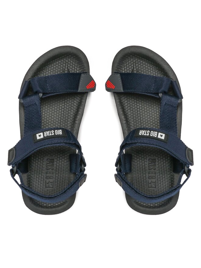Big Star Shoes Sandały Big Star Shoes DD274A283 Granatowy