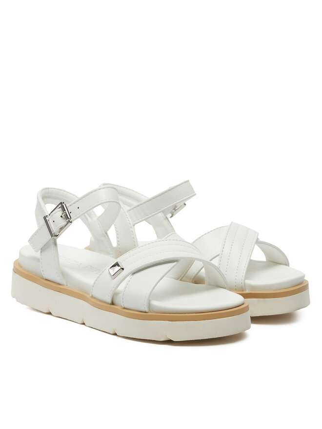 Patrizia Pepe Sandále Patrizia Pepe PJ296.30 M Biela