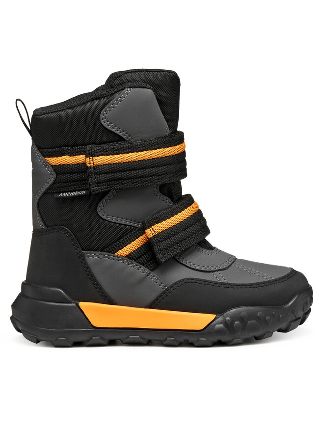 Geox Čizme za snijeg Geox J Trekkyup B Abx J56MBB 050FU C0036 M Siva