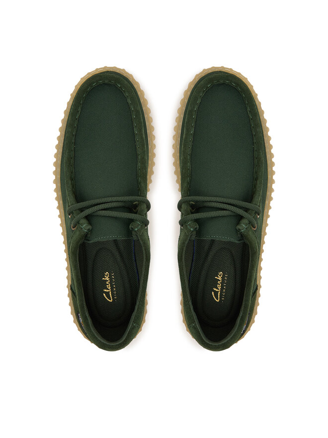 Clarks Туфлі Clarks Torhill Lo 26186160 Зелений