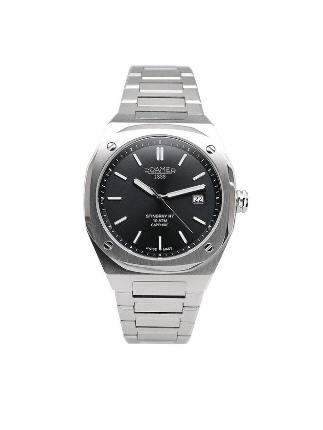 Roamer Годинник Roamer Stingray R7 854833 41 55 50 Срібний