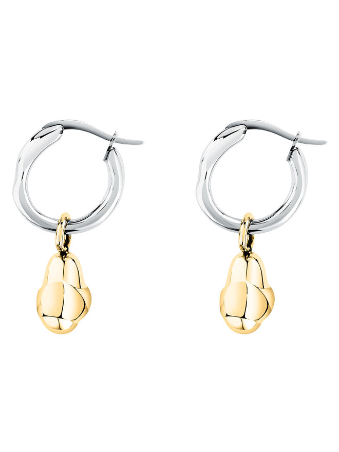 Trussardi Naušnice Trussardi TJAXA14 Srebrna
