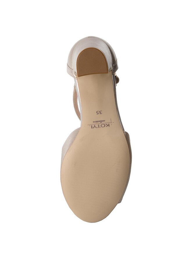 Kotyl Sandały Kotyl 4327 Złoty