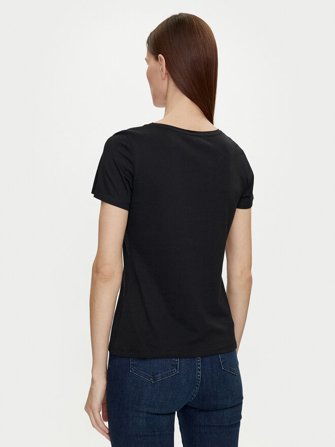 Morgan Morgan T-Shirt 241-DONNA Schwarz Regular Fit