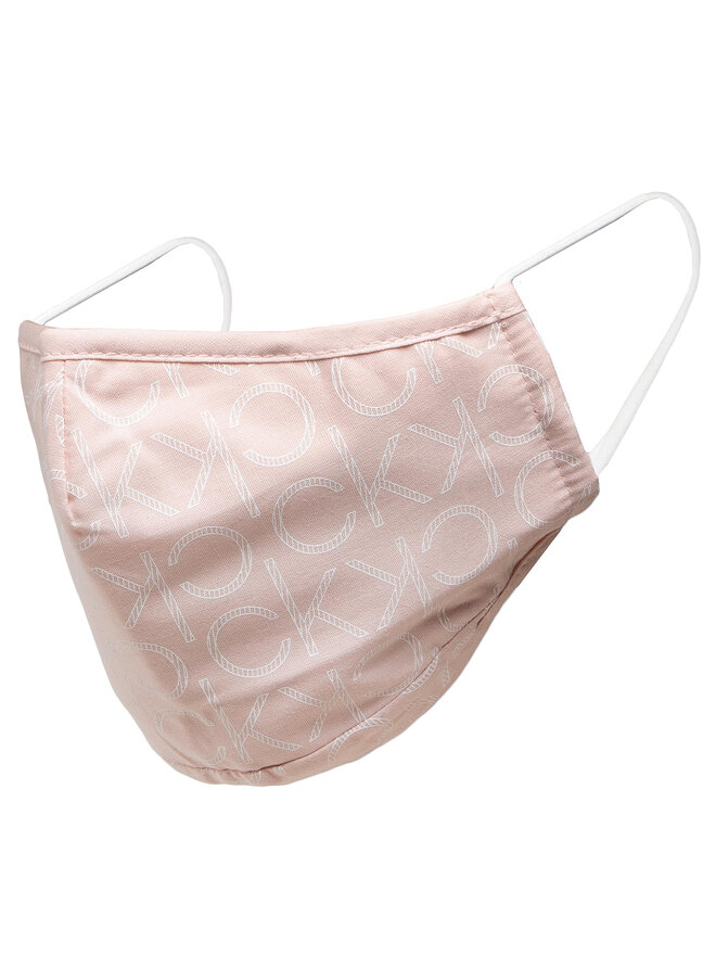 Calvin Klein Tekstilna maska za obraz Calvin Klein Face Cover Single K60K608837 Roza
