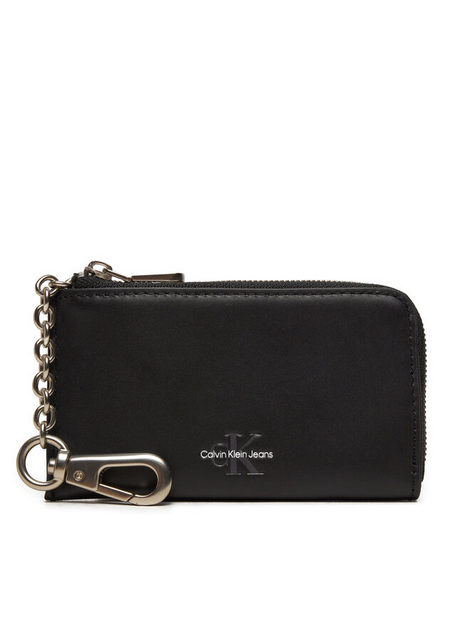 Calvin Klein Jeans Etui pentru chei Calvin Klein Jeans L Zip W/Keyring K50K512583 Negru