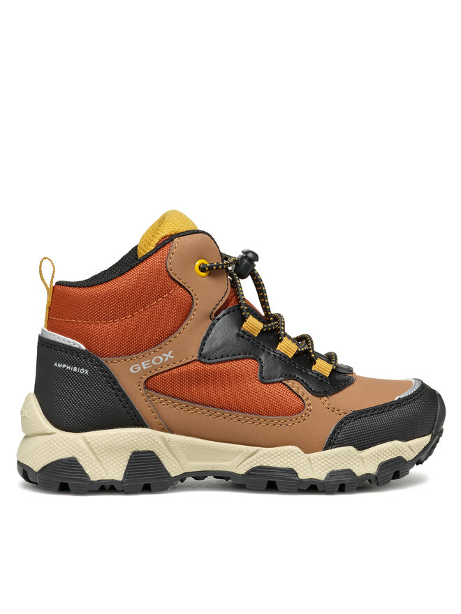 Boots Geox J Magnetar Boy B Abx J463ZC 050FU C0275 S Marron chaussures