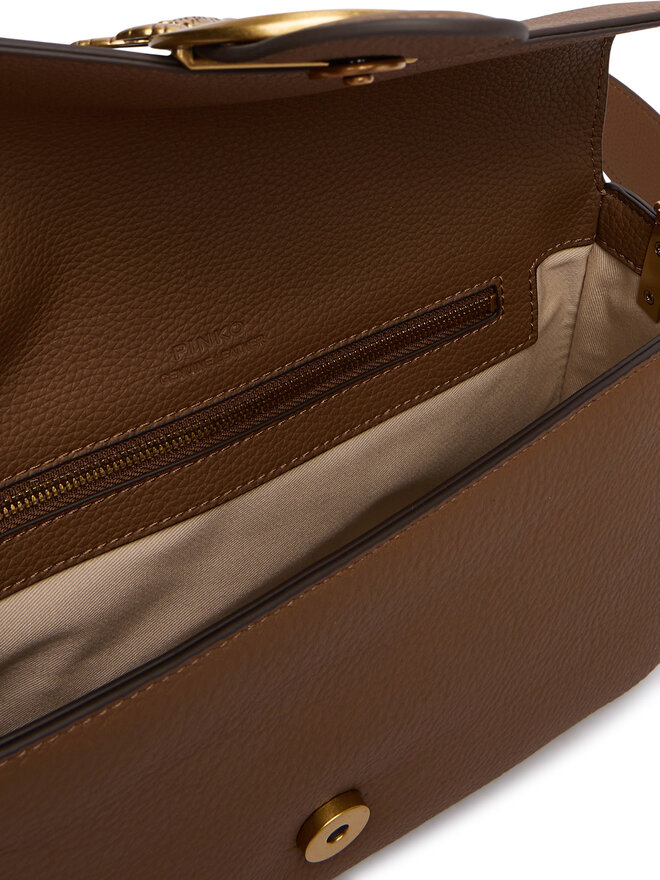 PINKO Handtasche PINKO Love One Classic Slouchy Fl PLTT 104524 A2OX Braun