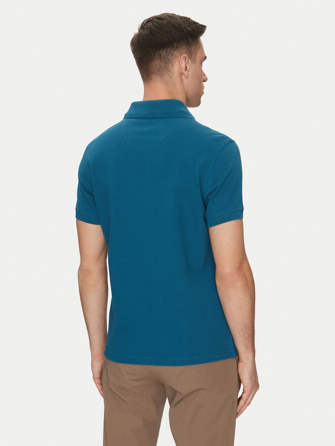 Barbour Barbour Poloshirt Tartan MML0012AQ72 Blau Regular Fit